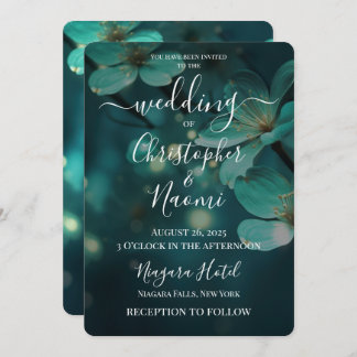 Convites Crie Seu Próprio Casamento De Flores E Luzes De Te