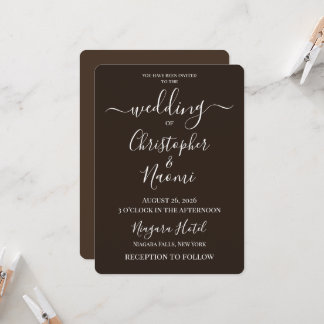 Convites Crie Seu Próprio Casamento Personalizado