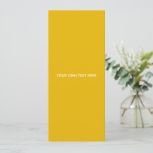 Convites Crie Seu Próprio Design Amarelo Personalizado