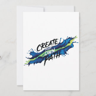Convites Crie seu próprio Design Inspiracional Vibrante par