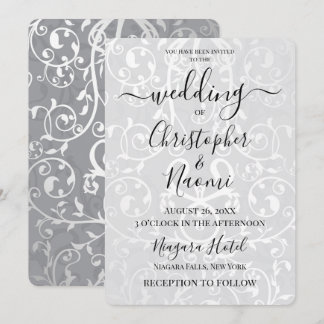 Convites Crie Seu Próprio Padrão Metálico Do Ornamentado Vi