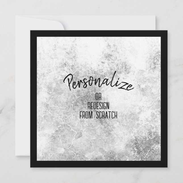 Convites Crie seu próprio personalizado (Frente)