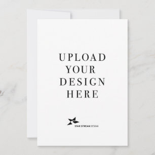 Convites Crie seu próprio retrato 5x7