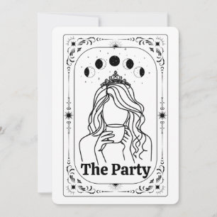Convites Crie Seu Próprio Tarot Místico Celestial Magia da 
