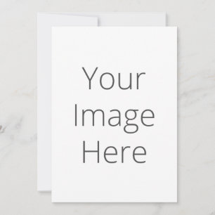 Convites Crie sua própria assinatura Matriz de 5" x 7" Con