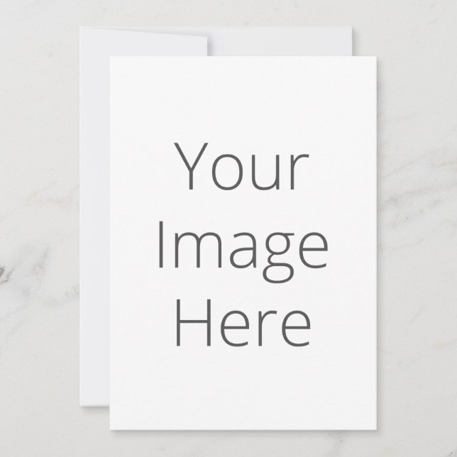 Convites Crie sua própria assinatura Matriz de 5" x 7" Conv (Frente)