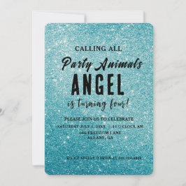 Convites Crie sua própria brilho personalizada