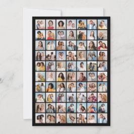 Convites Crie Sua Própria Colagem de 70 Fotos