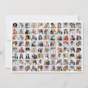 Convites Crie Sua Própria Colagem de 88 Fotos