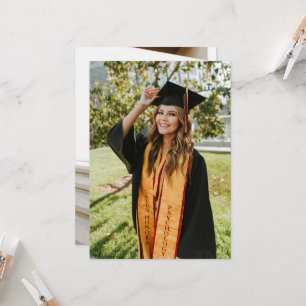 Convites Crie Sua Própria Foto Personalizada de Graduado 2