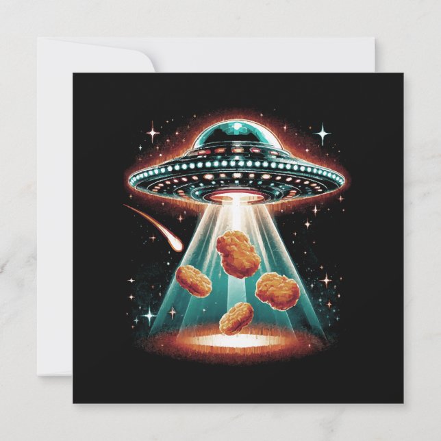 Convites Crispy Chicken Nugget (Verso)