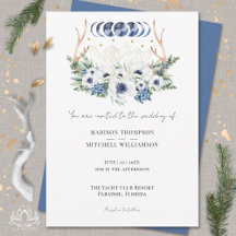Cristais de Lua Flores Boho Casamento Metafísico 
