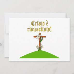 Convites Cristo Risen