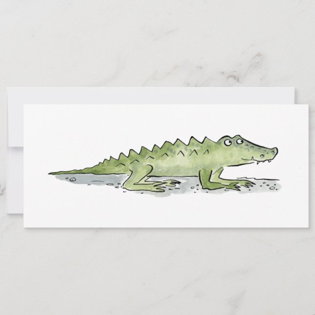 Convites Crocodilo (Frente)