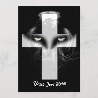 Convites Cruz de Pantera Negra