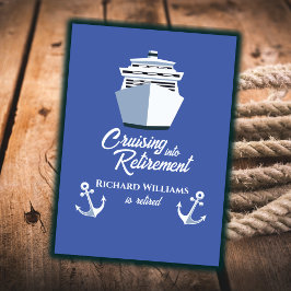 Convites Cruzamento de Reforma em Navio de Cruzeiro de Refo