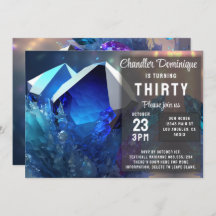 Crystal Gemstone Setembro Virgo Sapphire Aniversár