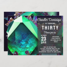 Crystal Jewel Green Emerald Gemstone May Birday