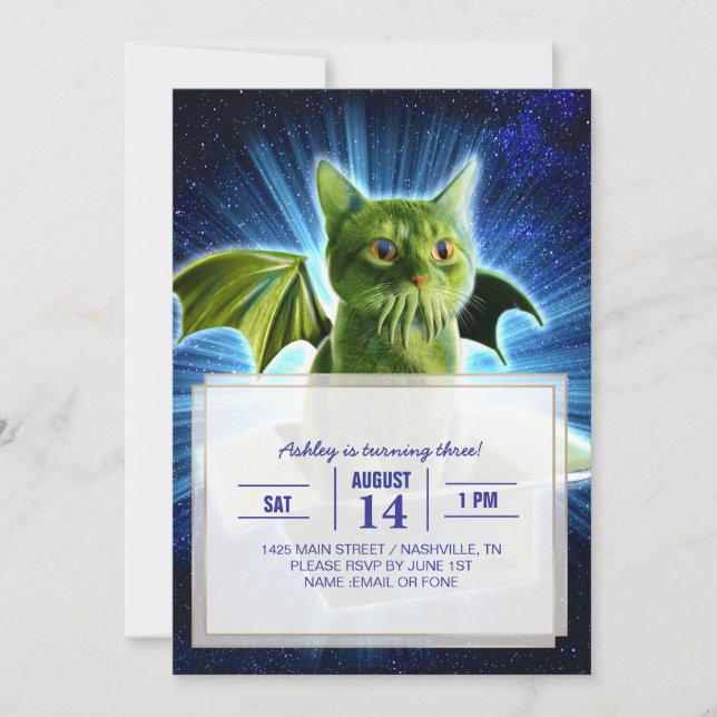 Convites Cthulhu (Frente)