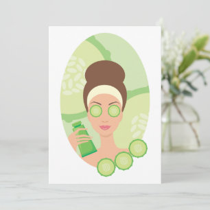 Convites Cucumber Facial