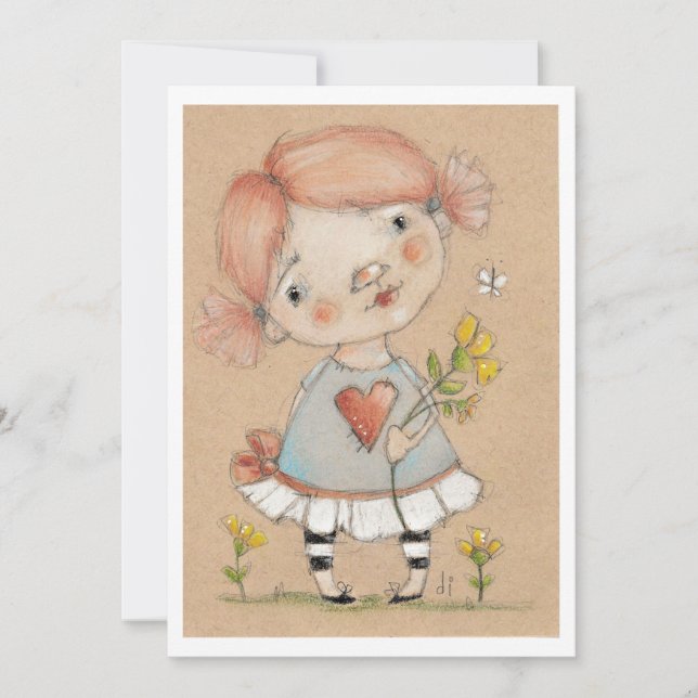 Convites Cuidado - Notecard/Impressão (Frente)