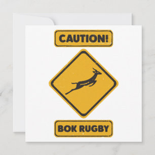 Convites Cuidado - SpringBoks Atravessando