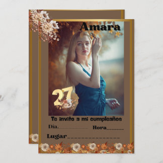 Convites cumpleanos Invitation