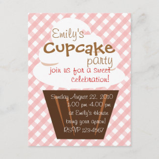 Convites Cupcake A Formar Bastante