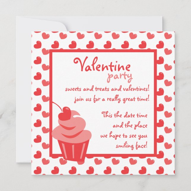 Convites Cupcake pop (Frente)