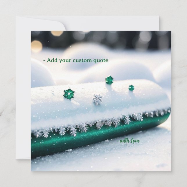 Convites Custom Christmas (Frente)