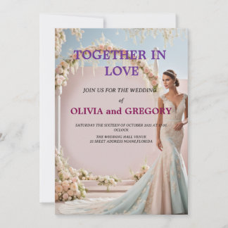 Convites Custom Wedding Invitation Cards | Personalized 