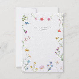 Convites Customisable wedding invitation