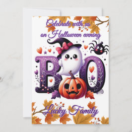 Convites Customizable Funny Halloween card