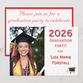 Convites Customizable Graduation 