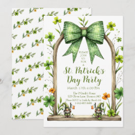 Convites Customizable St. Patrick’s Day Invitation 