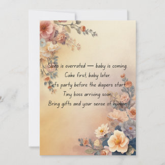 Convites Cute Baby Shower Invitation – Sweet Welcome Party