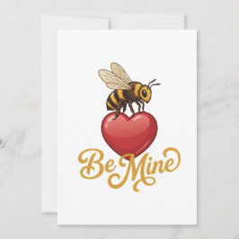 Convites Cute Be Mine Honeycomb