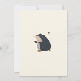 Convites Cute Mole Greeting Card – Invitation Card