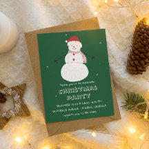 Cute Snowman | Design de Natal Whimsical