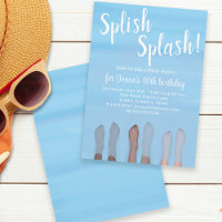 Cute Summer Beach Lake Ocean Girly Party