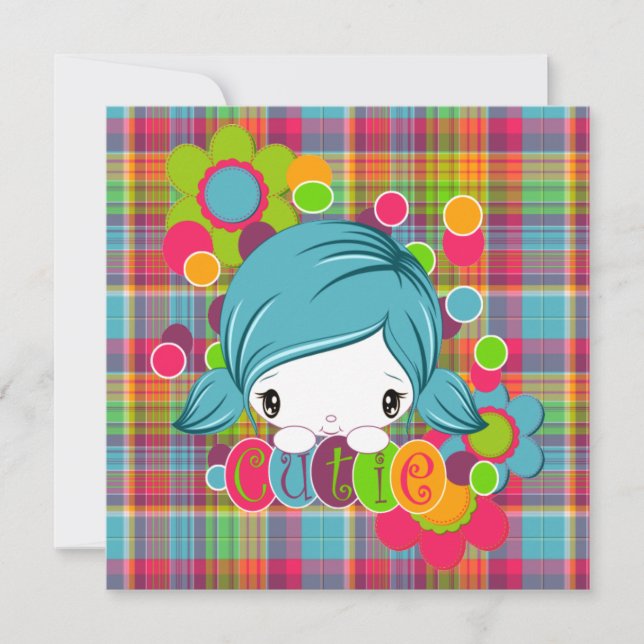 Convites Cutie (Frente)