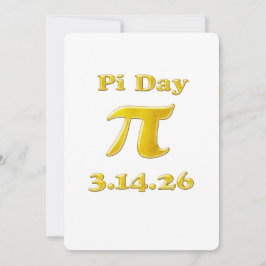 Convites Cutie 3.14 Pi Day