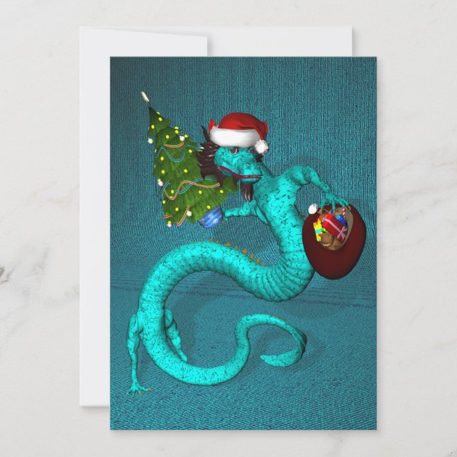 Convites Cyan Dragon (Frente)