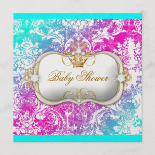 Convites Da "chique do vintage do paraíso do impacto onda"