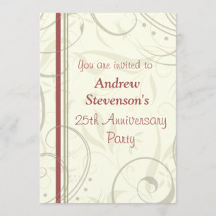 Convites da festa de aniversário de Ermployee