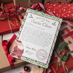 Convites Da Mesa de Papai Noel Carta de Natal
