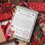 Convites Da Mesa do Papai Noel | Carta de Natal<br><div class="desc">As cartas dos Papais noeis estão incompletas sem uma margem adequada. Encomenda uma carta autêntica manuscrita do Polo Norte. Tanto a Sra. Clause quanto os Papais noeis gostam da perspectiva de alcançar seu filho para que eles saibam se eles estão na lista malvada ou legal. Eles farão a experiência divertida,...</div>