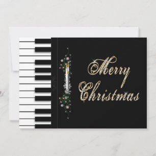Convites da música do Natal - piano - Musical