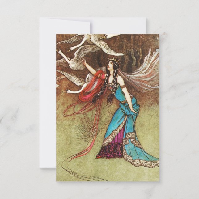 Convites da rainha da cisne (Frente)