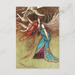 Convites da rainha da cisne